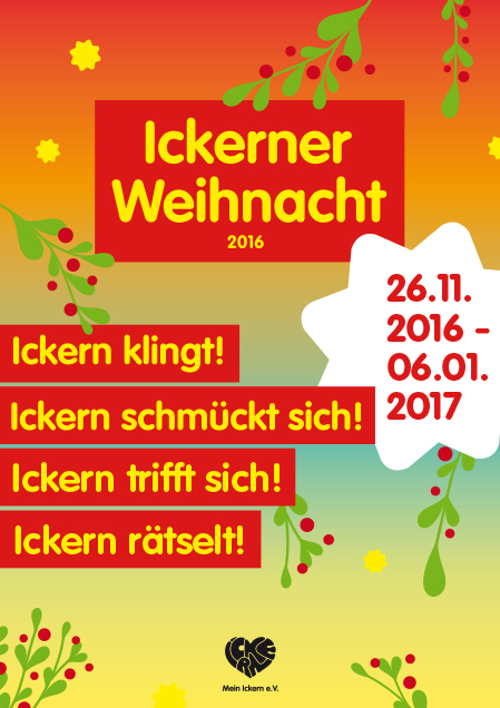 Weihnachtsaktionen 2016 - Flyer