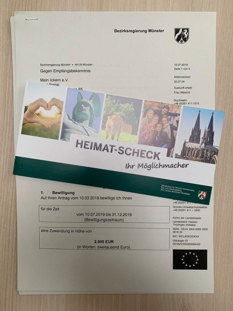 Heimat Scheck für Ickern